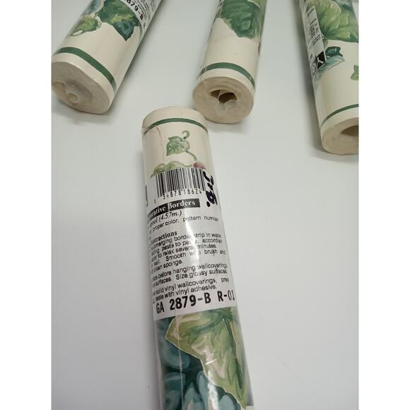 York prepared Decorative Border‎ 4 rolls in packaging and one opened roll - Picture 4 of 6